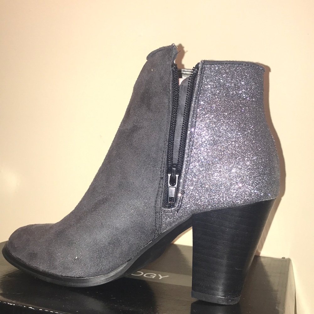 Sociology Glitter Booties